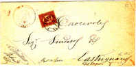 IT   72     LETTRE 1875  TIMBRE SERVICE NR. 3 YVERT - Oficiales