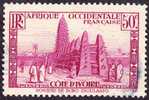 Cote D'Ivoire Obl. N° 120 - Mosquée De Bobo-Dioulasso 50 Cts Lilas - Used Stamps