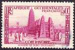 Cote D'Ivoire Obl. N° 120 - Mosquée De Bobo-Dioulasso 50 Cts Lilas - Usati