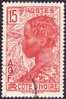 Cote D'Ivoire Obl. N° 114 Femme Baoulé 15 Cts Rouge - Used Stamps