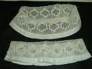 2 Anciens GALONS De Culottes De Grand-mère En DENTELLE - Mercerie - Laces & Cloth