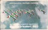 AERONAUTICA MILITARE ITALIANA - FRECCE TRICOLORE 1983 - MINI FOLDER  ILLUSTRATO - Luchtvaart