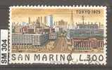 SAN MARINO 1975, Tokio, L. 300, Usato - Gebruikt