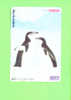 JAPAN - Orange Picture Rail Ticket/Bird (Penguin) As Scan - Wereld