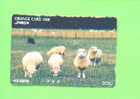 JAPAN - Orange Picture Rail Ticket/Animal/Sheep  As Scan - Mondo