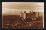 RB 627 - Judges Real Photo Postcard Harlech Castle & Snowdon Merionethshire Wales - Merionethshire