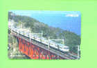 JAPAN - Orange Picture Rail Ticket/Train As Scan - Mundo