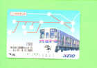 JAPAN - Orange Picture Rail Ticket/Train As Scan - Monde