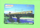 JAPAN - Orange Picture Rail Ticket/Train As Scan - Wereld