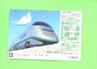 JAPAN - Orange Picture Rail Ticket/Train As Scan - Welt