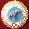 POLAND BADGE MERITORIOUS MILITARY PILOTS 1-CLASS - Airforce