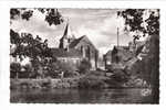 72 - Malicorne      L'Eglise Et La Sarthe - Malicorne Sur Sarthe