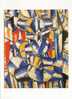 9941   Svizzera  Fernand  Leger (1881-1955)   Francia  Contrastes  De  Formes  (scritta) - Tenero-Contra