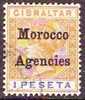 MOROCCO - QV - YVERT # 7 - VF USED - - Morocco Agencies / Tangier (...-1958)