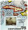 Ausstellung 1976 Malerei Landschaft Kuba Block 48 O 4€ Gemälde Kubanische Landschaft Federico F.Cavada Art Sheet Bf Cuba - Blocks & Sheetlets