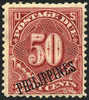 US Philippines J5 Mint Hinged 50c Postage Due From 1899 - Filipinas