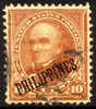 US Philippines #217A SUPERB Used 10c Overprint From 1899 - Filippijnen