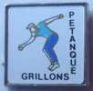 Pin´s Pétanque Boules.Grillons - Petanque