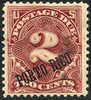 US Puerto Rico J2a XF Used 2c Postage Due From 1899, 25 Degree Angle - Puerto Rico