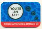 Target,  U.S.A. Carte Cadeau Pour Collection # 0354 - Gift And Loyalty Cards