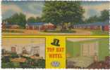 U.S.A. - GEORGIA - CORDELE - TOP HAT MOTEL - TRIPLE-VIEW - Otros & Sin Clasificación