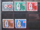 Timbres Suisse: Pro Patria 1954  & - Oblitérés