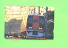 JAPAN - Orange Picture Rail Ticket/Train As Scan - Welt