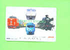 JAPAN - Orange Picture Rail Ticket/Train As Scan - Mundo