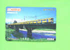 JAPAN - Orange Picture Rail Ticket/Train As Scan - Welt