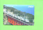 JAPAN - Orange Picture Rail Ticket/Train As Scan - Mondo