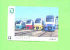 JAPAN - Orange Picture Rail Ticket/Train As Scan - Mondo