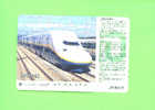 JAPAN - Orange Picture Rail Ticket/Train As Scan - Wereld