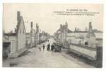 Vassimont (51) :Une Voiture Dans La Rue Principale Incendiée Par Les Allemands  Env 1914 (animée) PF. - Châtillon-sur-Marne