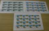 China 2007-19 Nanji Islands Marine Natural Reserves Stamps Sheets Shell Tourism Seashell Geology - Conchas