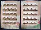 2007 Taiwan Famous Temple Stamps Sheets Buddhist Religion Tzu Chi Lotus - Buddhismus