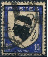 Pays : 189,06 (France : 4e République)  Yvert Et Tellier N° :  755 (o) - 1941-66 Armoiries Et Blasons