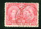 1897 Canada 3 Cent Diamond Jubilee Issue  #53  Carleton Place Cancel - Used Stamps
