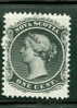 1860 Nova Scotia 1 Cent Queen Victoria Issue  #8  Mint No Gum - Ongebruikt