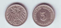 Germany 5 Pfennig 1901 D - 5 Pfennig