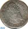 HUNGARY 15 KRAICZAR KING BUST FRONT EMBLEM BACK 1676 KB. KM175 SILVER READ DESCRIPTION CAREFULLY!!! - Hungary