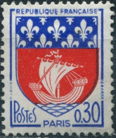 Pays : 189,07 (France : 5e République)  Yvert Et Tellier N° : 1354 B (*) - 1941-66 Wapenschilden