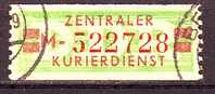 ZKD Wertstreifen Dienstmarken-B  Nr. 31I M Berlin - Andere & Zonder Classificatie