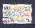 NATIONS  UNIES  NEW-YORK   1993   N° 634   OBLITERE     CATALOGUE YVERT - Oblitérés