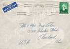 Carta Aerea BERGEN (Noruega) 1952 - Lettres & Documents