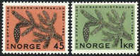 Norway #406-07 XF Mint Hinged Set From 1962 - Nuovi