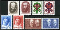 Norway #515-22 XF Mint Hinged 4 Sets From 1968 - Ungebraucht