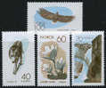 Norway #551-54 XF Mint Hinged Nature Conservation Set From 1970 - Neufs