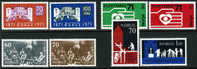 Norway #570-77 XF Mint Hinged 4 Sets From 1971 - Ongebruikt