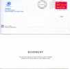 PAP TSC PHILAPOSTE Timbre Rouge "CECI EST UNE INVITATION" Avec Le Carton D´invitation COEUR De GIVENCHY - Prêts-à-poster:Stamped On Demand & Semi-official Overprinting (1995-...)