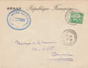 LETTRE SENAT  QUESTURE  1939  CACHET D'ARRIVEE - Aushilfsstempel